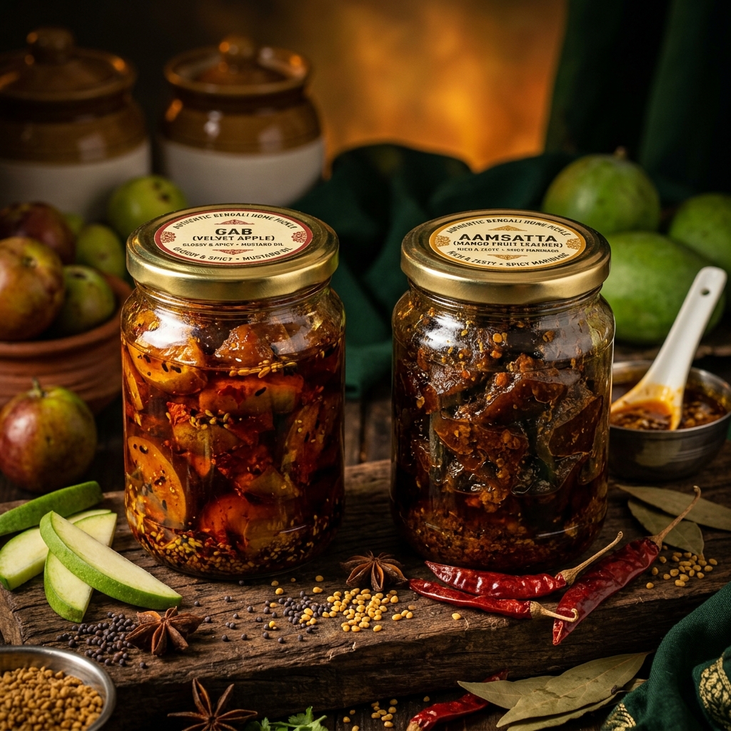প্রিমিয়াম আমসত্তা ও গাবের আচার — আচার ওয়ালা